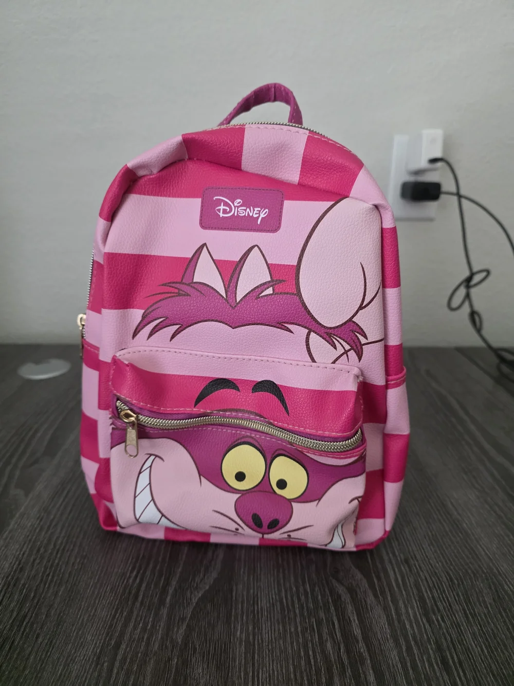 Disney Pink Cheshire Cat Kids Mini Backpack